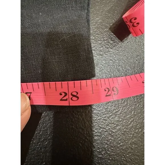 Athleta Linen Black Women's Pants - Picture 11 of 11